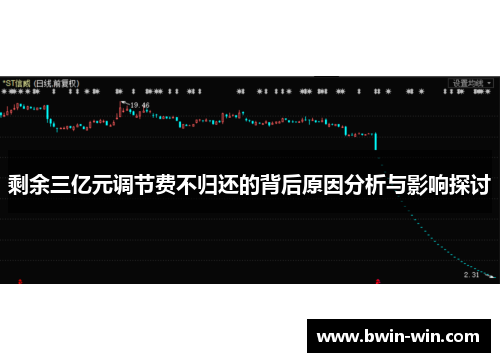 剩余三亿元调节费不归还的背后原因分析与影响探讨 剩余三亿元调节费不归还的背后原因分析与影响探讨